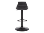 Bar stool - Polypropylene - Adjustable height - Black - Bohometop 72983EDOC