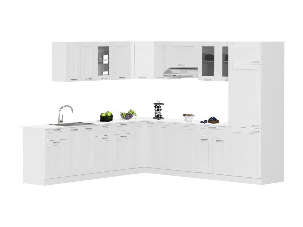 Homelumiere Kitchen Cabinet, 60cm Wide, Folding Cabinet, Wall-Mounted Cabinet, Kitchen Extractor Hood, Kitchen Furniture