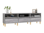 Bohometop TV stand, grey, 150x30x44.5 cm, engineered wood, 81914BGGY