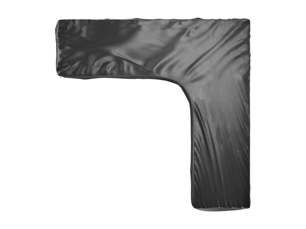 L-shaped garden furniture covers, 2 pieces, 20 eyelets