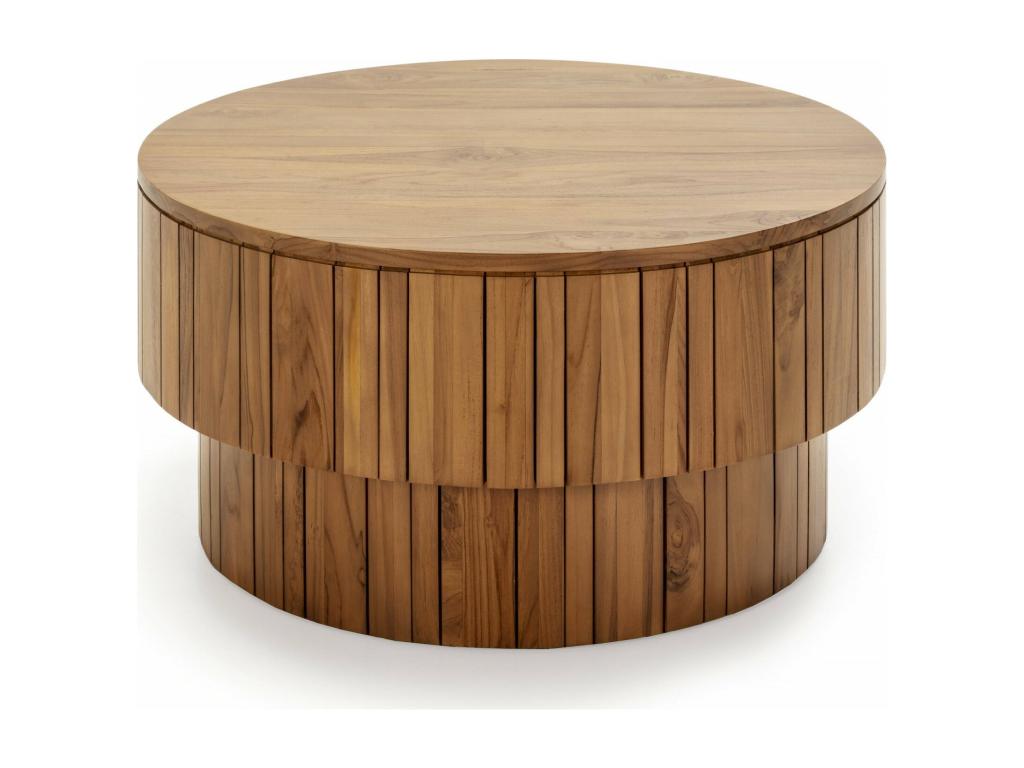 Natural Teak Wood Coffee Table 82467LTNQ