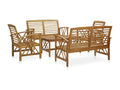 5-piece garden furniture set, solid wood, Homelumiere 2