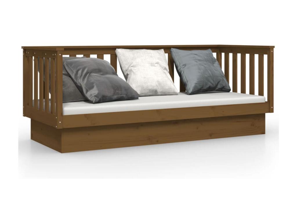 Honey brown daybed 90x190 Solid pine wood