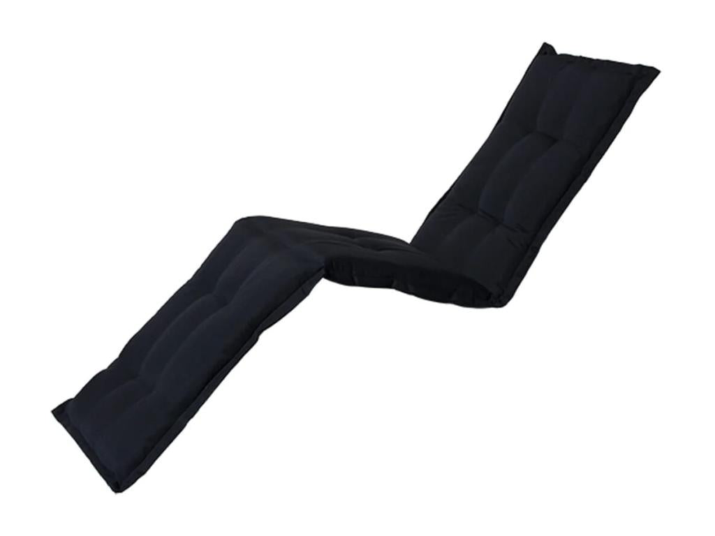 Bohometop chaise lounge cushion 200x60 cm Black 31360BADS