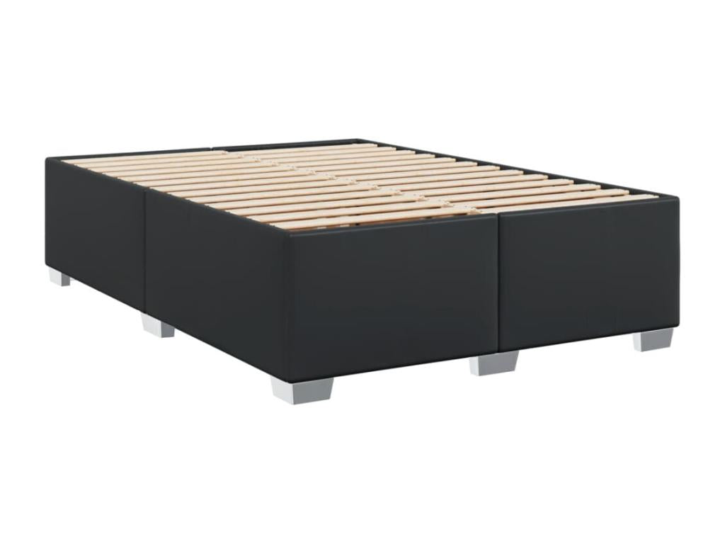 Bohometop bed base with mattress, black, 160x200 cm, 54336NXWT