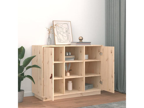 Sideboard 100x40x75 cm Solid pine wood 63123QIMF