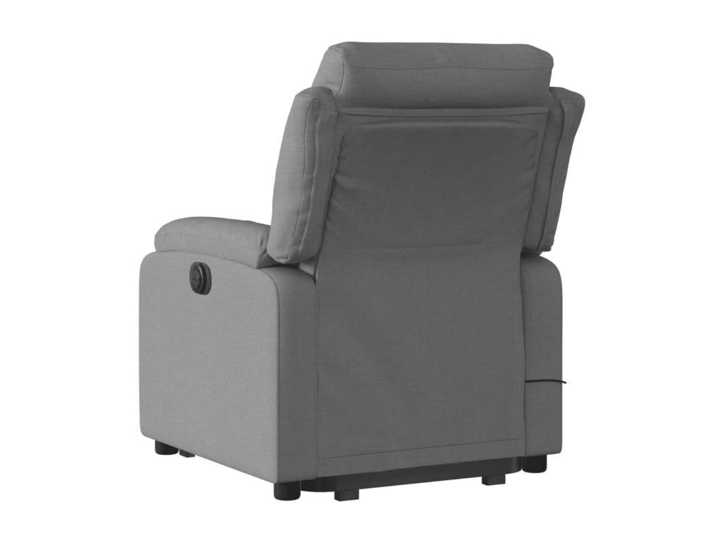 Electric Reclining Massage Chair, Dark Grey Fabric 67501OXJF