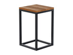 Side table - square - Wood - 30x30 cm - Oak - Homelumiere
