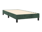 Bohometop bed base with mattress, dark green, 90x190 cm, 18579TGTJ
