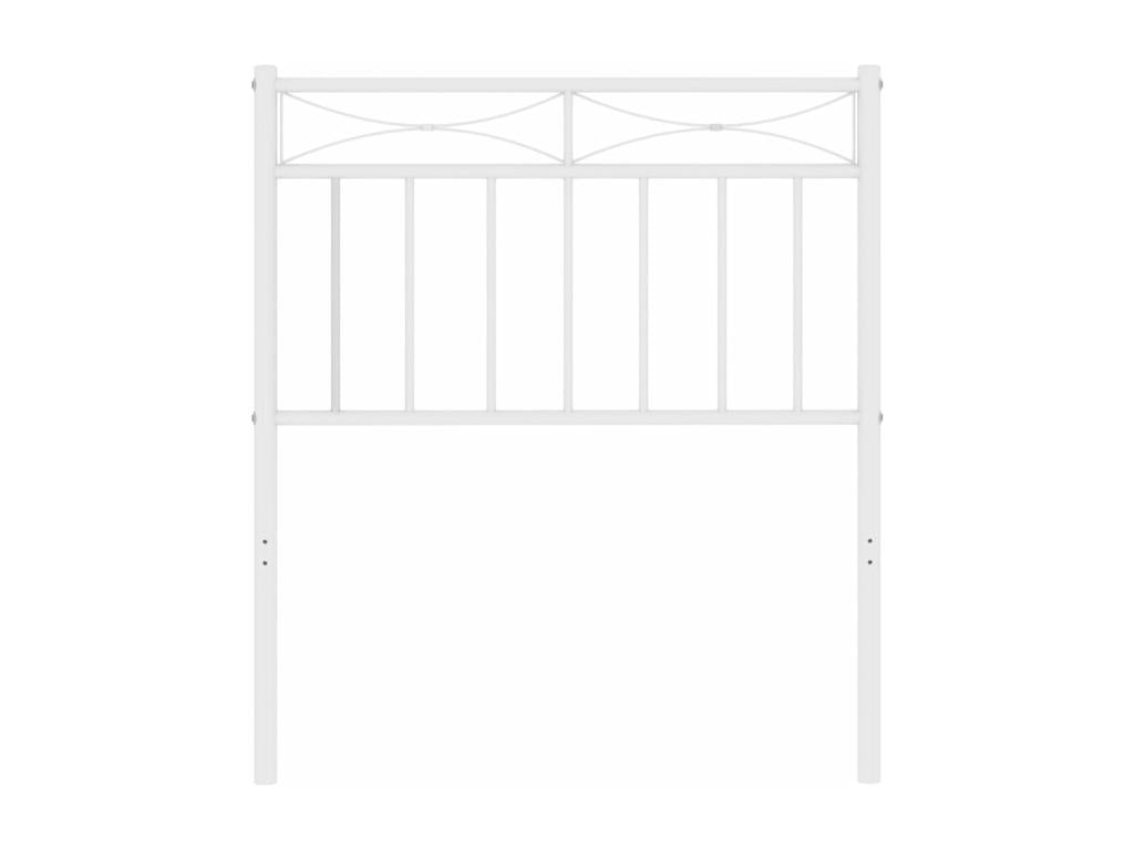 White metal headboard 75cm 50137JZJQ