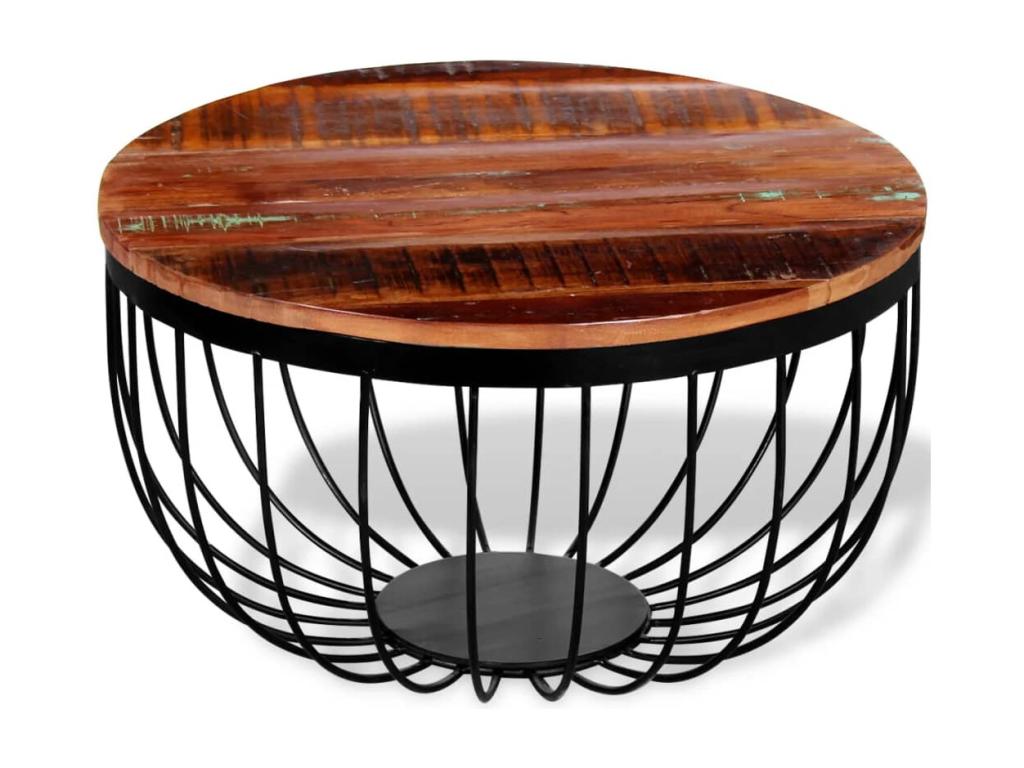 Coffee table Solid reclaimed wood 74902TJBP