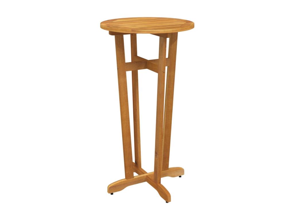 Homelumiere 5-piece garden bar set in solid wood