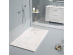 White Marble Shower Tray with Smooth Finish, Bohometop 3D Color Grid - 170x80 cm 84590BIDK