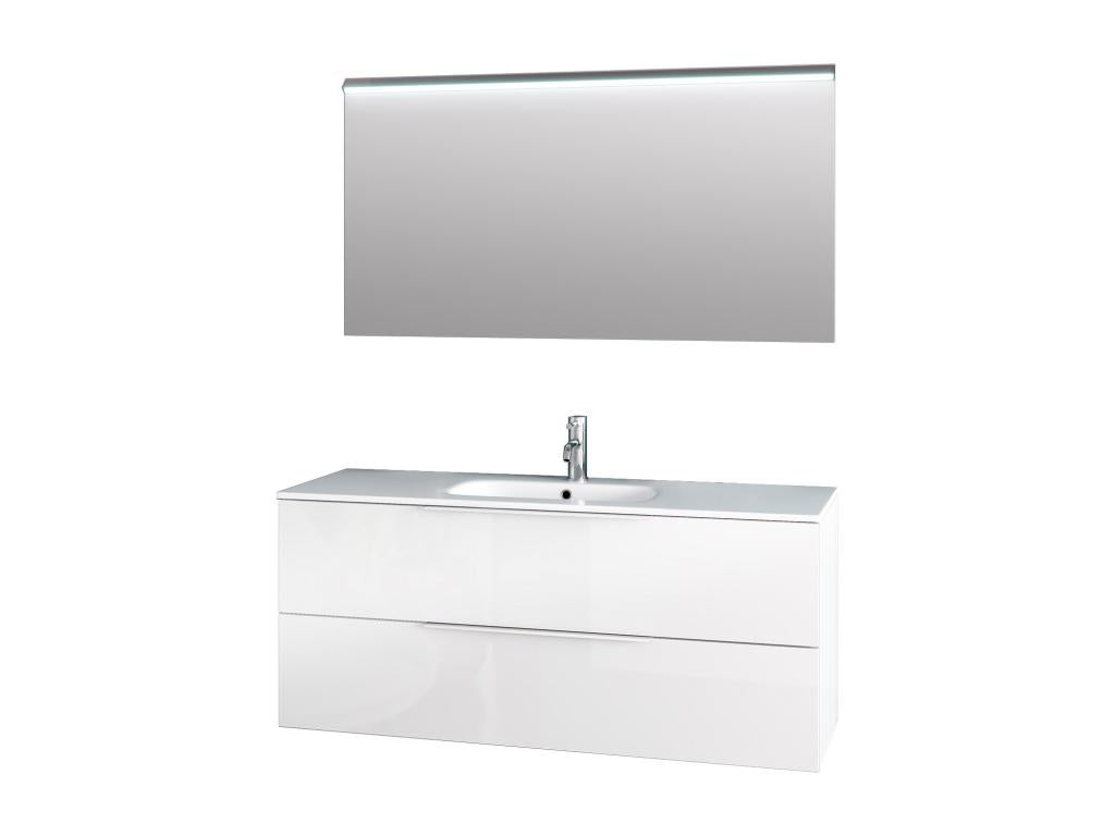 Bohometop 3-piece bathroom set, white, 84204FYWZ