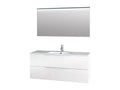 Bohometop 3-piece bathroom set, white, 84204FYWZ