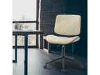 Office chair - Wood - Walnut / Cream - Bohometop 71810ZWEE