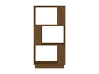 Honey Brown Bookshelf/Partition 51x25x101 cm Solid Pine 31264ABQT