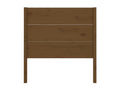 Honey Brown Headboard 96x4x100 cm Solid Pine Wood 12097VNPN