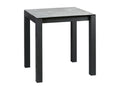 Homelumiere - Square Snack Table 100cm Ceramic Look