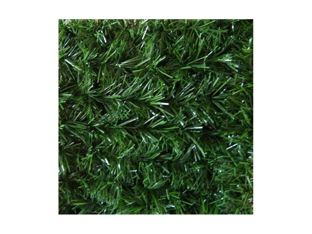 Artificial hedge, 140 strands, green thuja, in a roll, 1.2x3 m, pack of 6