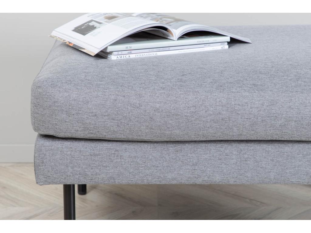 Bohometop black and gray footstool. 55505PMKQ