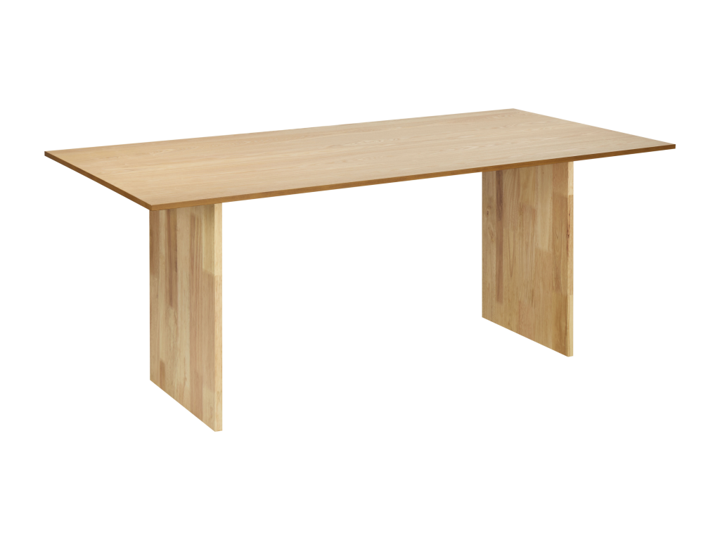 Homelumiere Dining Table, Natural Ash, 180 cm x 90 cm