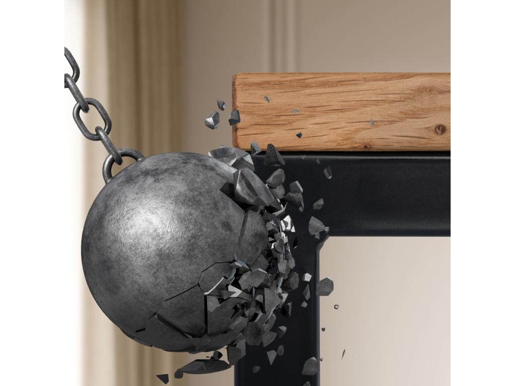 Side table - square - Wood - 30x30 cm - Oak - Homelumiere