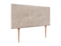 Bohometop Natural Wool Headboard with Buttons 95x105cm with Legs for 90cm Beds - Bohometop 08647KSVF