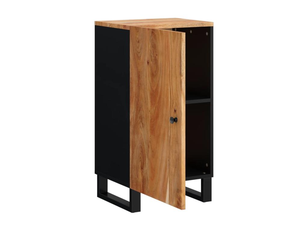 Bohometop 11527TRXJ solid wood sideboard with door, 40x31x75 cm