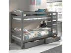 Pack - Children's Bunk Bed / 2 Drawers Homelumiere Grey