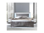 Complete bedroom set 160x200 White/Marble - Bohometop 86611NHCO