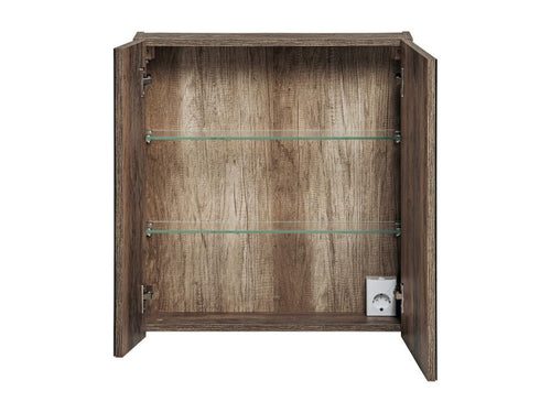 Bohometop FE MC60 2D Bathroom Cabinets 60x17x65 Natural Light 99444EIBD