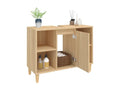 Delimoa oak sink unit 80x33x60 cm engineered wood 97685ZETE