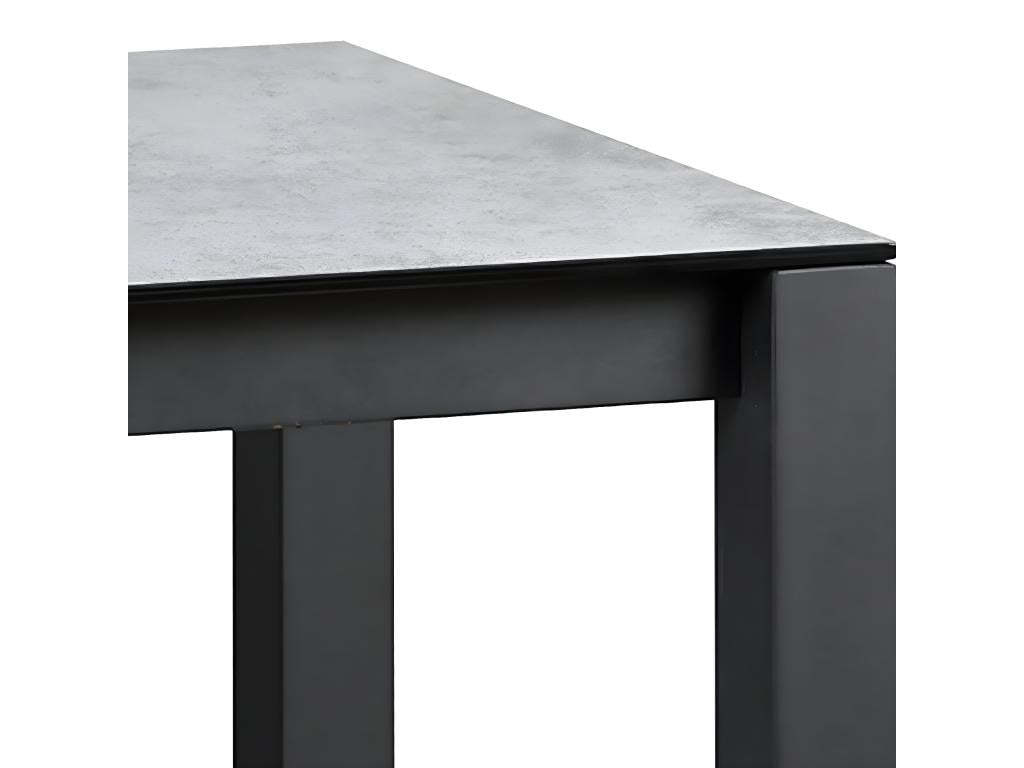 Homelumiere - Square Snack Table 100cm Ceramic Look