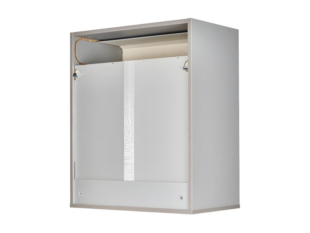 Kitchen storage unit L, Aluminum Grey/Yellow Star - Bohometop 60146EISC