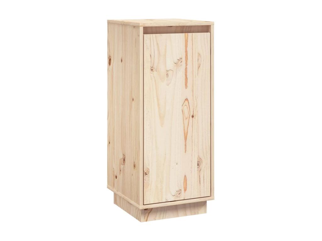 Sideboard 31.5x34x75 cm Solid pine wood 48712TUMH
