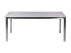 Delimoa Gray Glass Garden Table 96094SQPQ