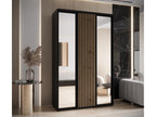 Bohometop 2 Sliding Door Wardrobe 235.2/160/60 3 Doors Black/Black 45820IWIX