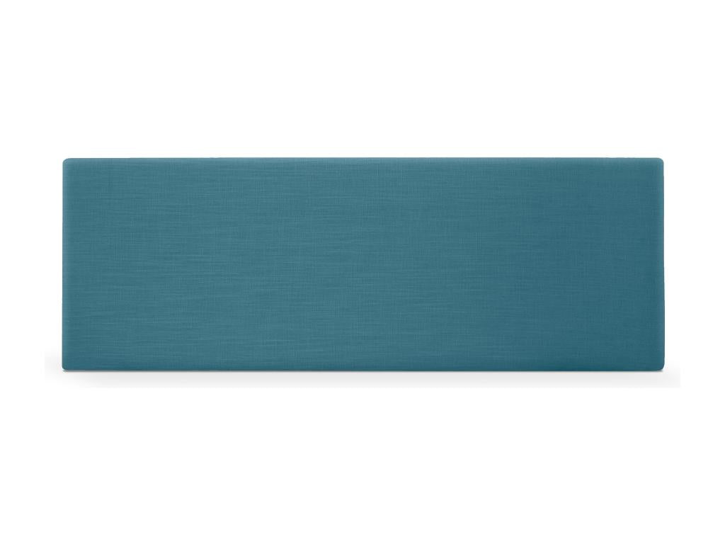Bohometop Smooth Natural Linen Headboard 145x50cm for 135/140cm Beds - Turquoise 14639UKWP