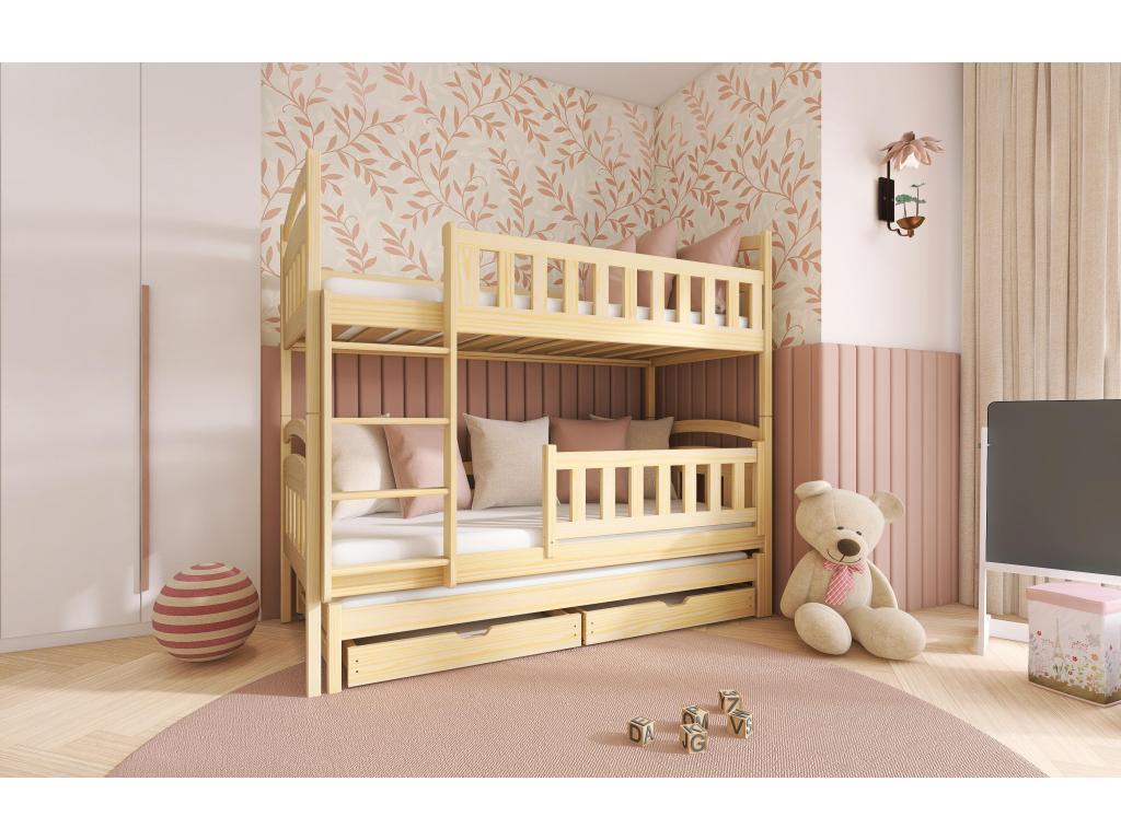 Bohometop BB005 Bunk Beds 90x200 cm Beige 98033UDVN
