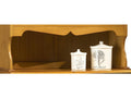 Honey Pine Wall Cabinet, English Style, 98 cm Wide, 4 Shelves, 82042XOEK