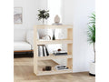 Bookshelf/Room Divider 80x30x103.5 cm Solid Pine 06103XHNX