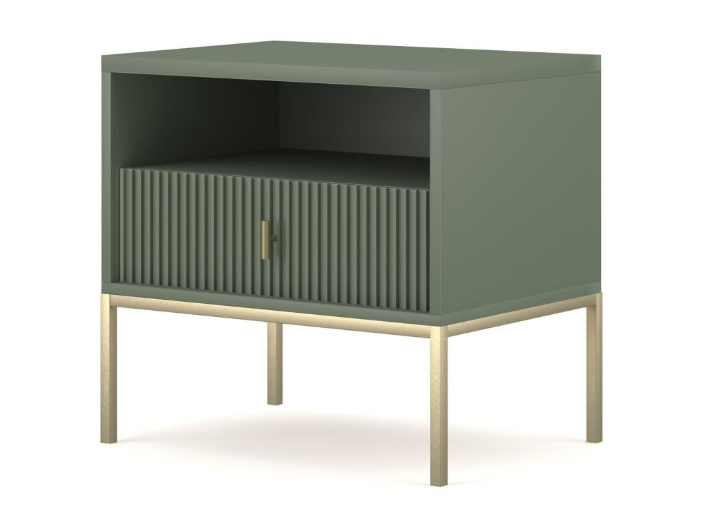 Bohometop NS54 1D Bedside Table 54x39x52 Green 55104WDDE