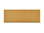 Bohometop Smooth Fabric Headboard with Buttons 150x50cm for 150cm Beds - Mustard 67834UOQI