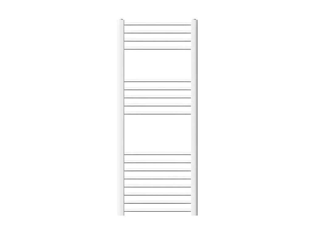Bohometop bathroom radiator with side connection, towel warmer, white, 50x120cm, 02986HLPM