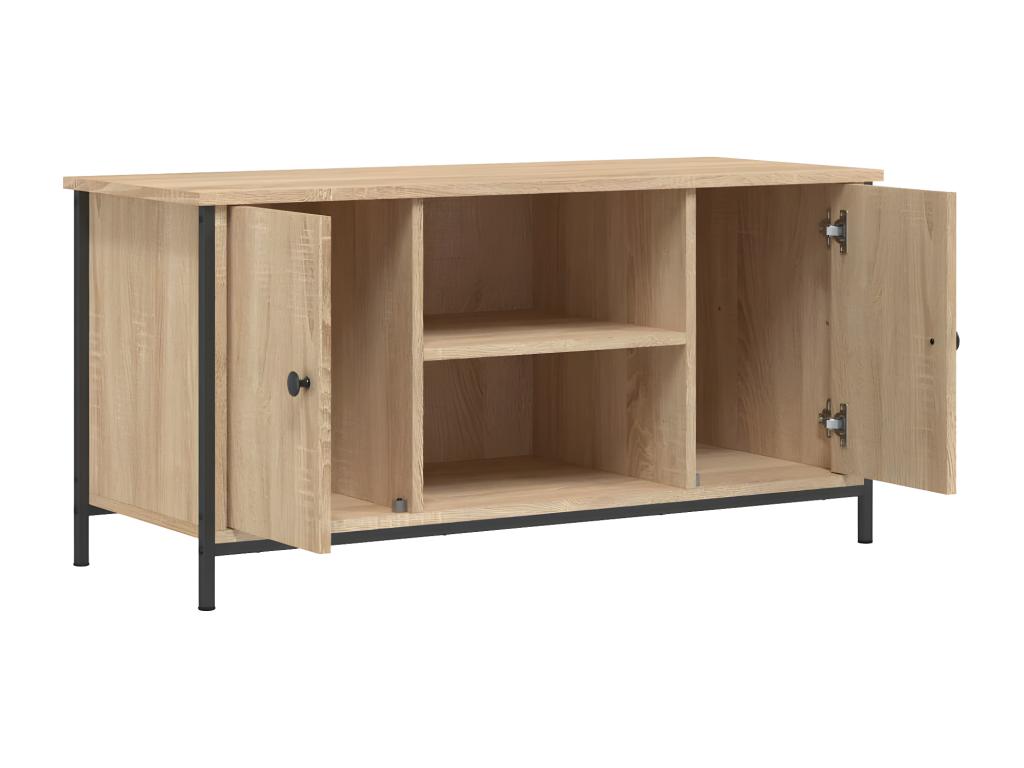 Homelumiere Oak TV Stand 100x40x50 cm Engineered Wood
