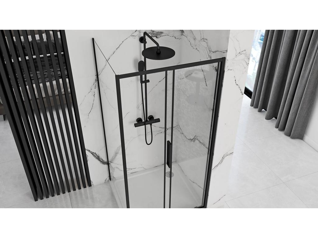 Shower Cabin Homelumiere 110x100 Black