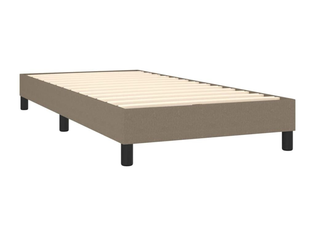 Bohometop bed base with Bohometop LED mattress 90x190 Fabric 51049ELNA