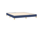 Bohometop bed base with LED mattress, blue, 180x200 cm, fabric, 53827UYWA