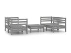 Brown wooden garden furniture set, 63.5x63.5x62.5 cm, 02 0016581 52689WPUK